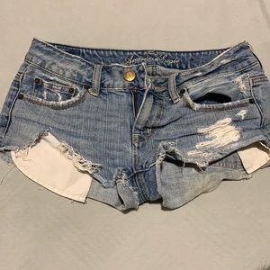 American eagle mini cut off‘s